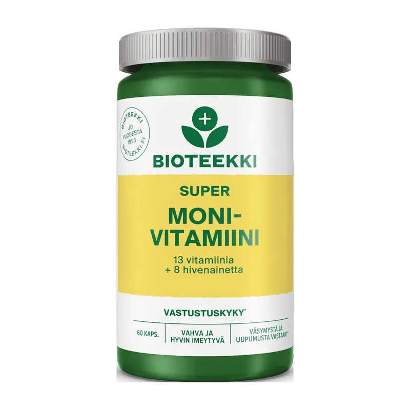 Super Monivitamiini 60 kaps, Bioteekki