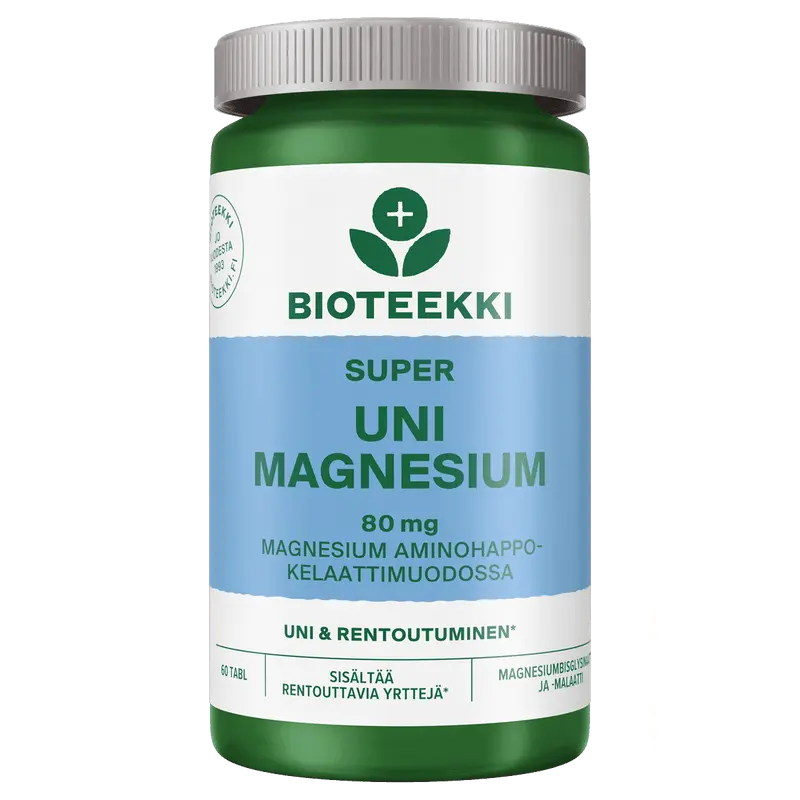 Super Uni Magnesium 60 tabl, Bioteekki