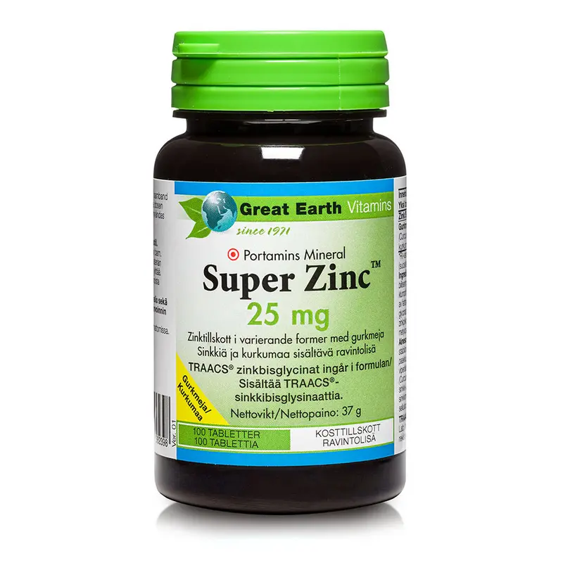 Super zinc 25 mg