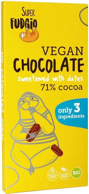 Superfudgio Luomu Vegaaninen Suklaa