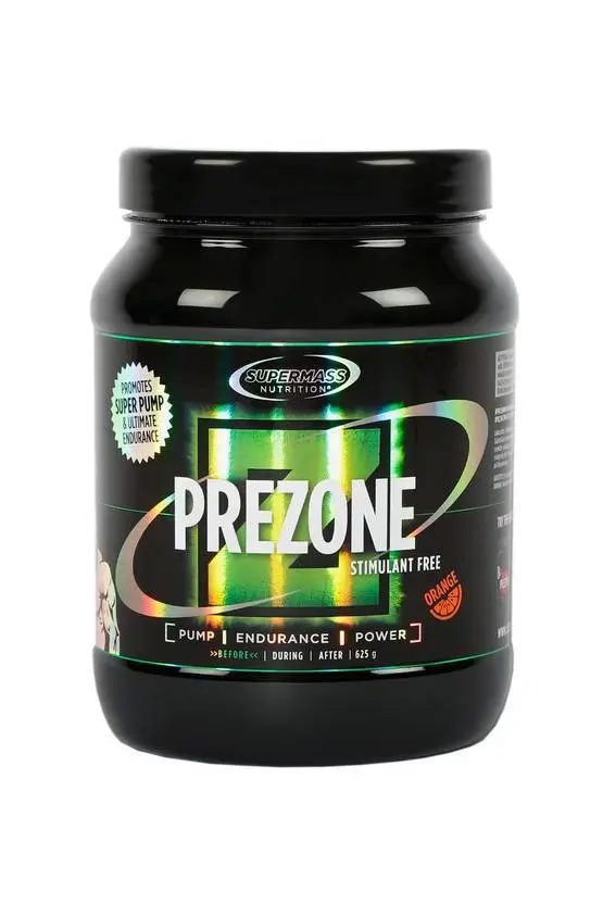 Supermass PREZONE Stimulant Free Orange - Tehonlisääjä 625 g