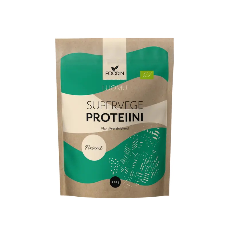 Supervege, kasviproteiinisekoitus, maustamaton, 600 g