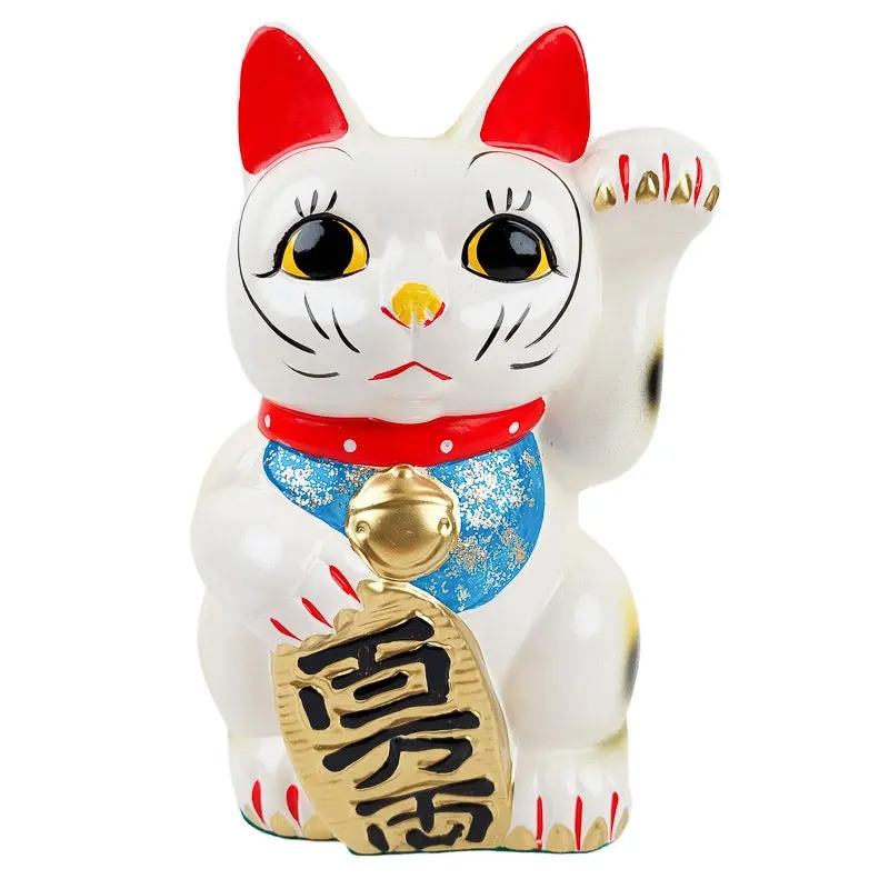Suuri keraaminen Maneki Neko