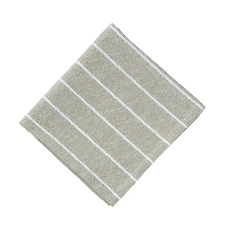 Svanefors Alba kangasservetti puuvillaa 45*45cm, beige