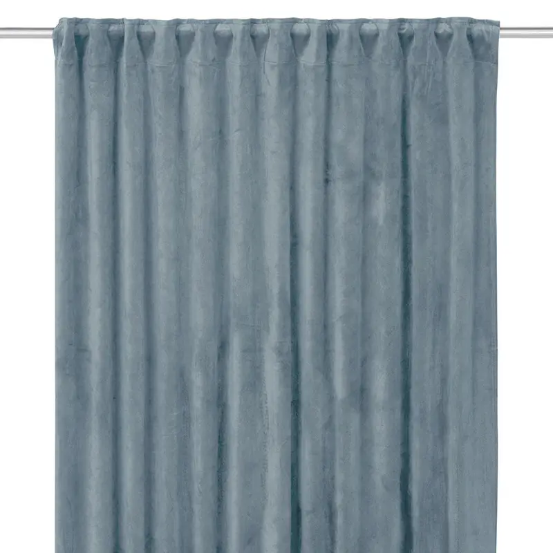 Svanefors Estelle samettiverhot monitoiminauhalla 2kpl 135*280cm, denim