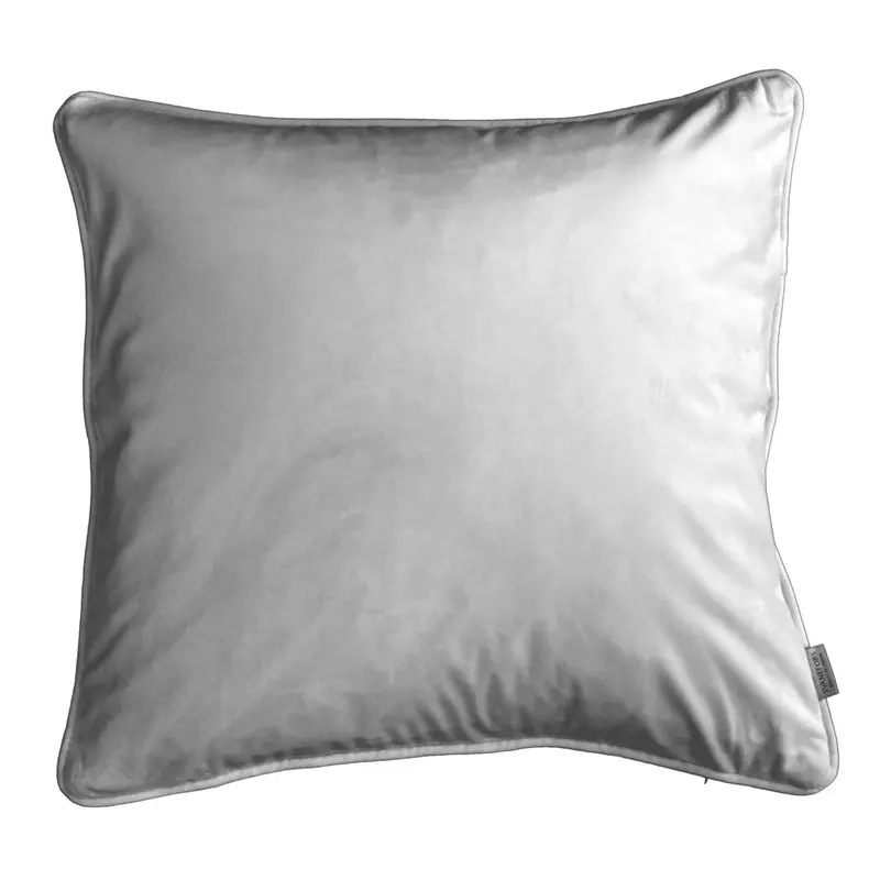 Svanefors Estelle tyynynpäällinen samettia 45*45cm, hopea