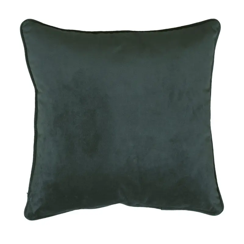 Svanefors Estelle tyynynpäällinen samettia 45*45cm, tummanvihreä