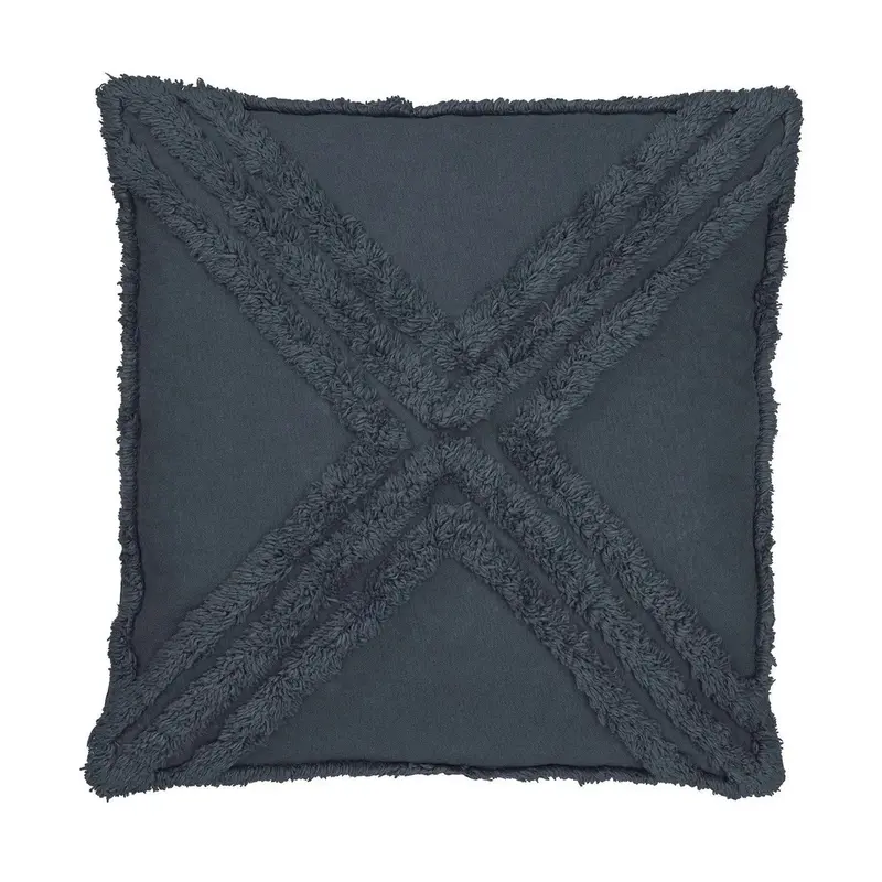 Svanefors Sarah tyynynpäällinen puuvillaa 45*45cm, harmaa