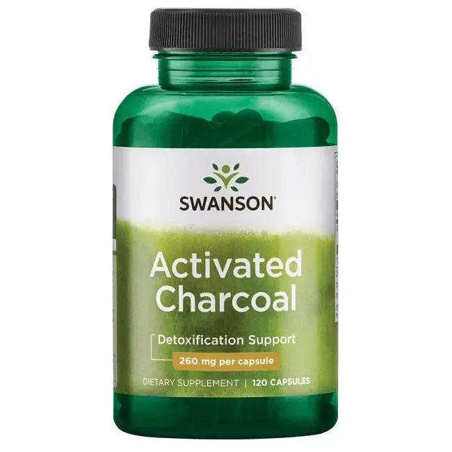 Swanson Activated Charcoal 260 mg
