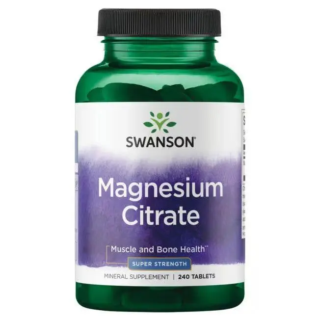 Swanson Magnesium Citrate 225 mg