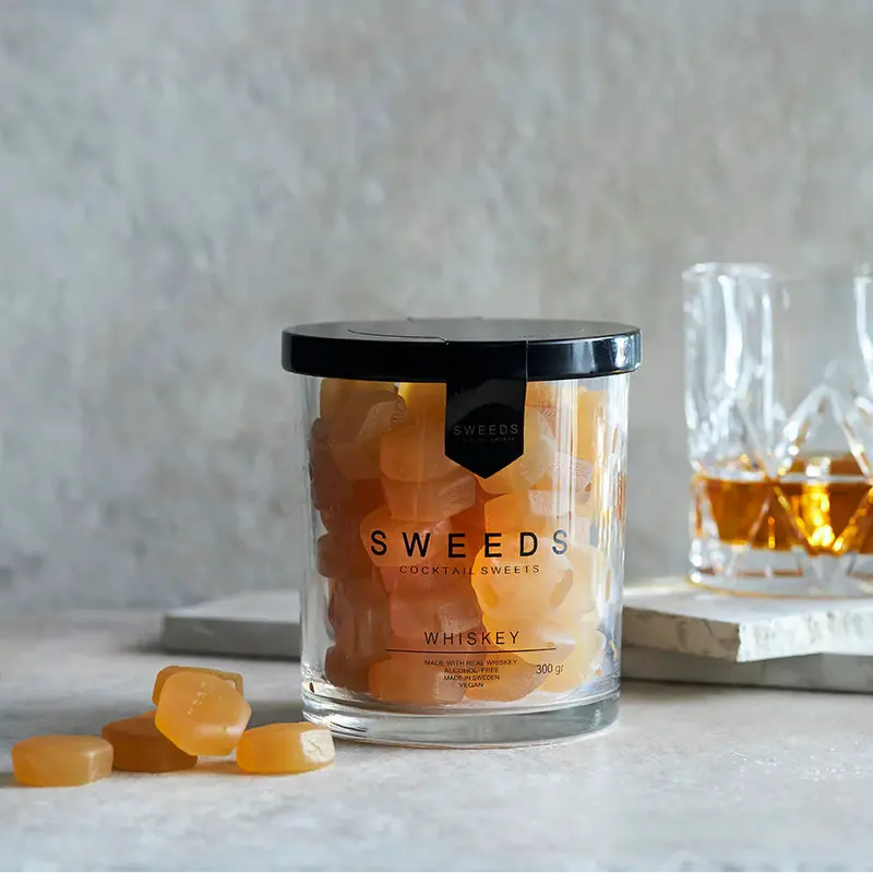 Sweeds Whiskey viskin makuiset viinikumit 300g