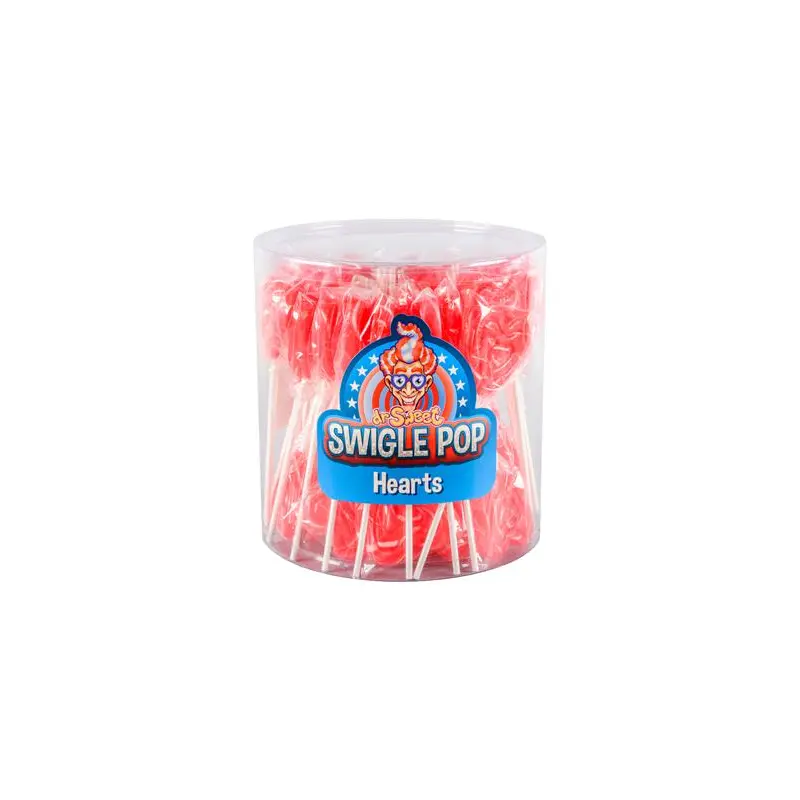 Swigle Pop Hearts 50x12g