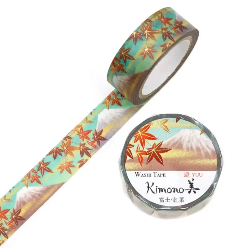 Syksyn Fuji japanilainen Washi nauha