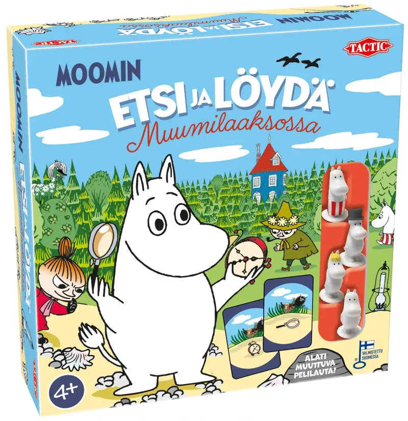 Tactic Muumi Etsi ja Löydä Muumilaaksossa lautapeli