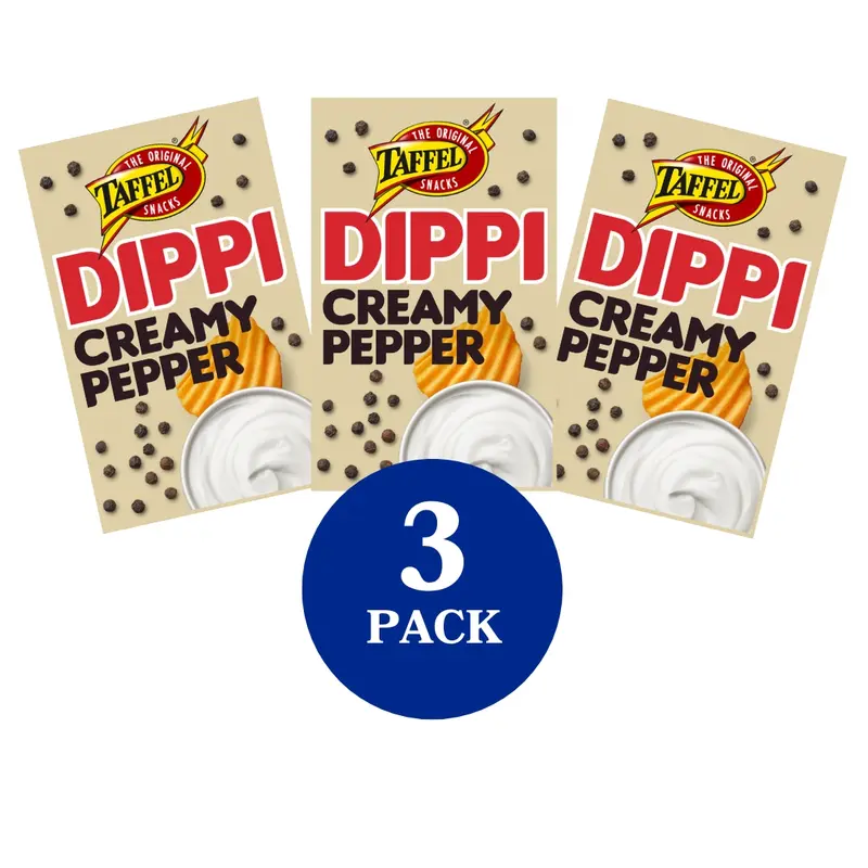 Taffel creamy pepper dippi 13g 3-PACK