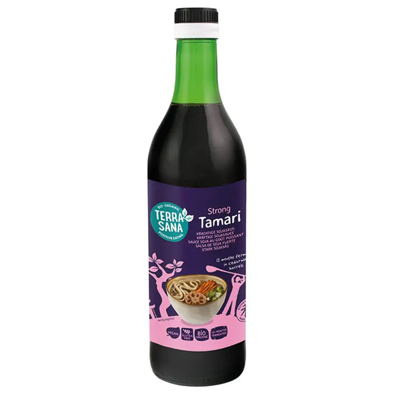 Tamari-soijakastike, voimakas, 500 ml