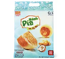 TAN HUE VIEN, PIA CAKE WITH COCONUT & DURIAN 480G