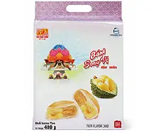TAN HUE VIEN, PIA CAKE WITH MUNG BEANS, TARO & DURIAN 480G