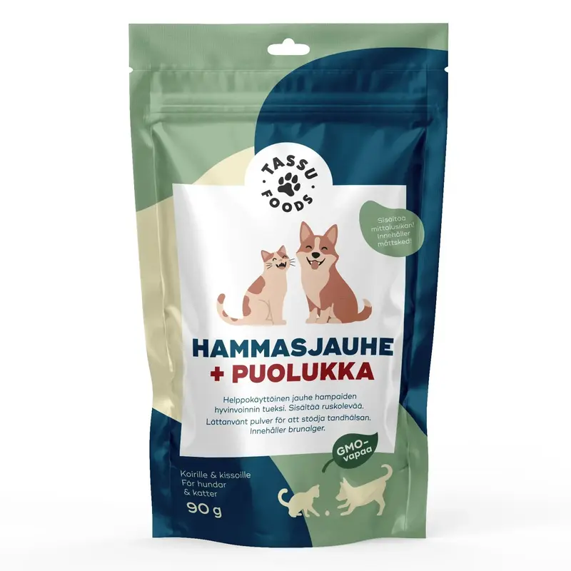 Tassu Foods Hammasjauhe + Puolukka