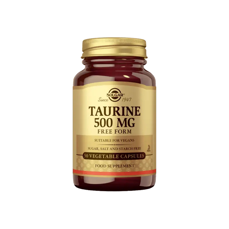 Tauriini 500mg 50 kaps, Solgar