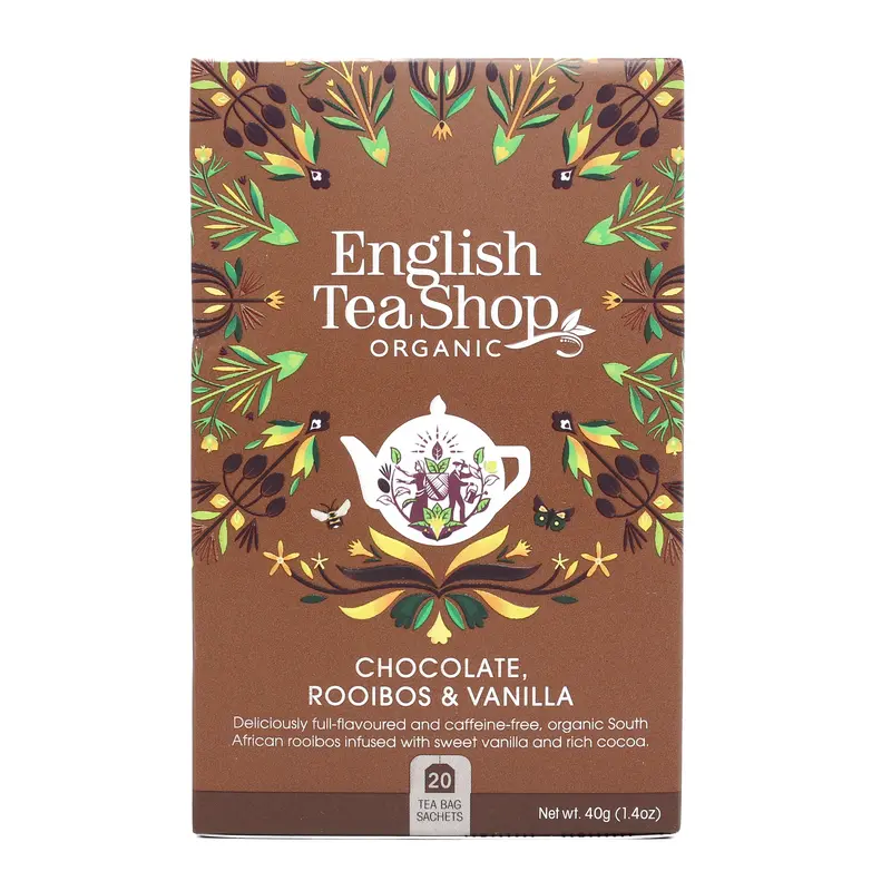 Tee, Rooibos-suklaa-vanilja, 40 g