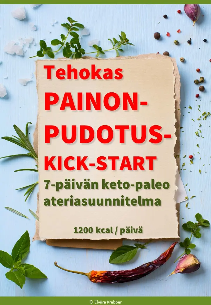 Tehokas 7 päivän keto-paleo painonpudotus-kick-start (e-kirja)