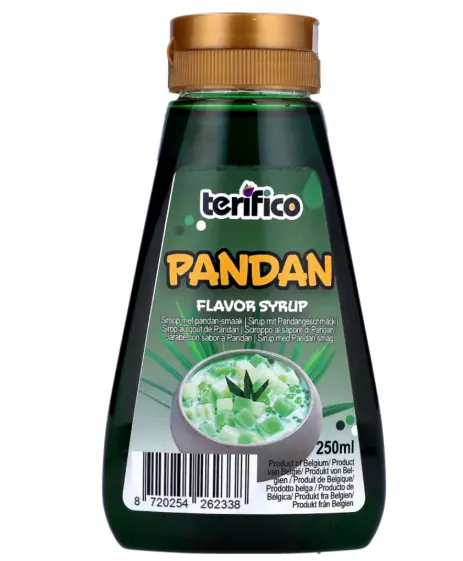 TERIFICO, PANDAN FLAVOR SYRUP 250ML