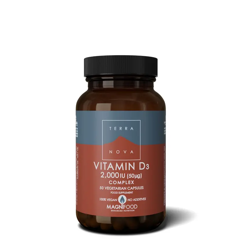 Terranova D3-vitamiini 50 ug Complex