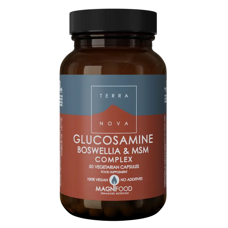Terranova Glucosamine Boswellia & MSM Complex 50 kaps.