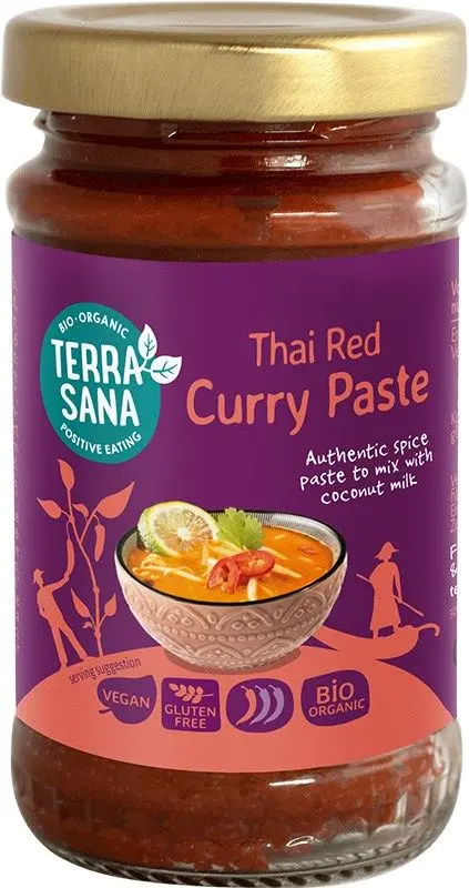 Terrasana Luomu Punainen Currytahna