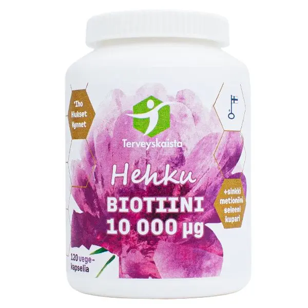 Terveyskaista HEHKU Biotiini 10.000 mikrog