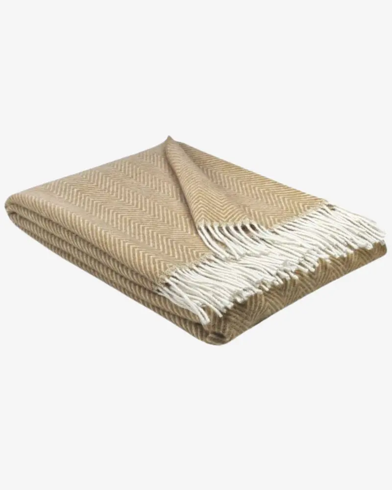 The Cozy Sheep villapeitto 140 × 200 cm | 100 % villaa - Beige