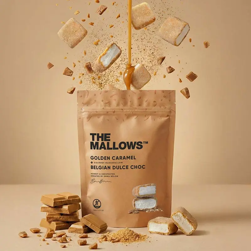 The Mallows karamelli & Dulce suklaa 90g
