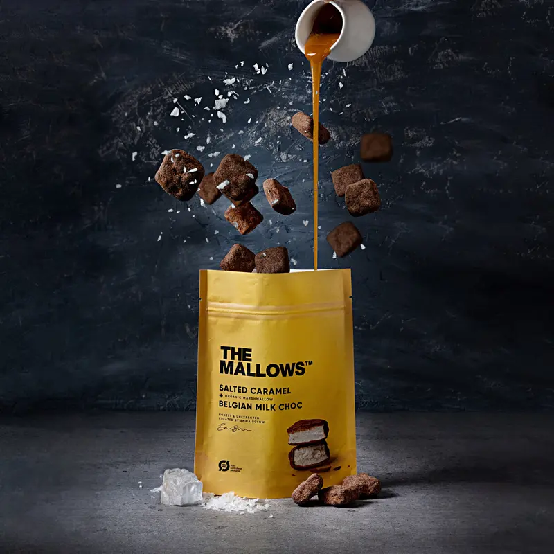 The Mallows vaahtokarkit suolakaramelli 90g
