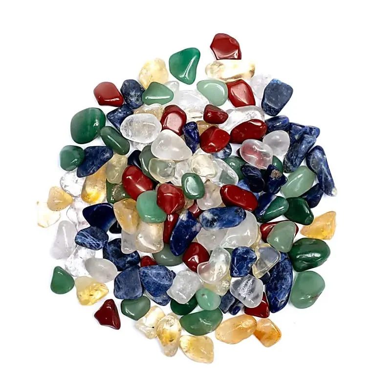 Tiibetiläinen Viiden Chakran kristallimix n. 500g