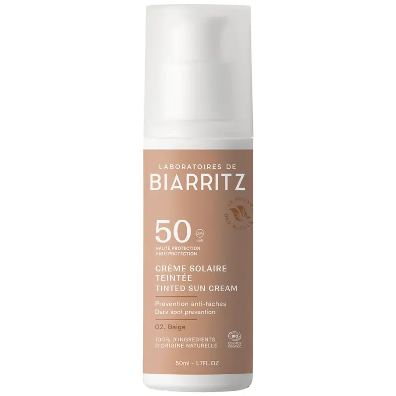 Tinted Sun Cream SPF50 Beige, 50 ml - sävyttävä aurinkovoide