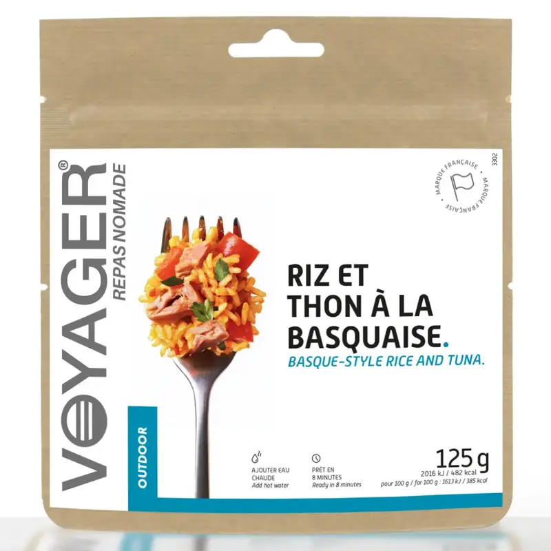 Tonnikalaa ja riisiä baskilaisittain 125g/425g
