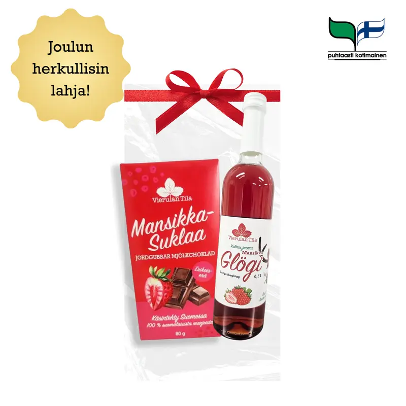 Tontun yllätys suklaalla