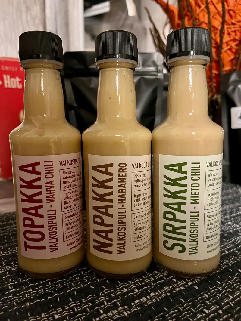 Topakka valkosipulikastike 200ml