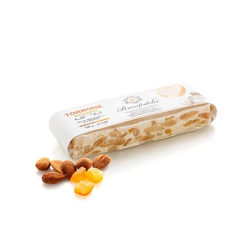 Torrone manteli appelsini nougat | 150g
