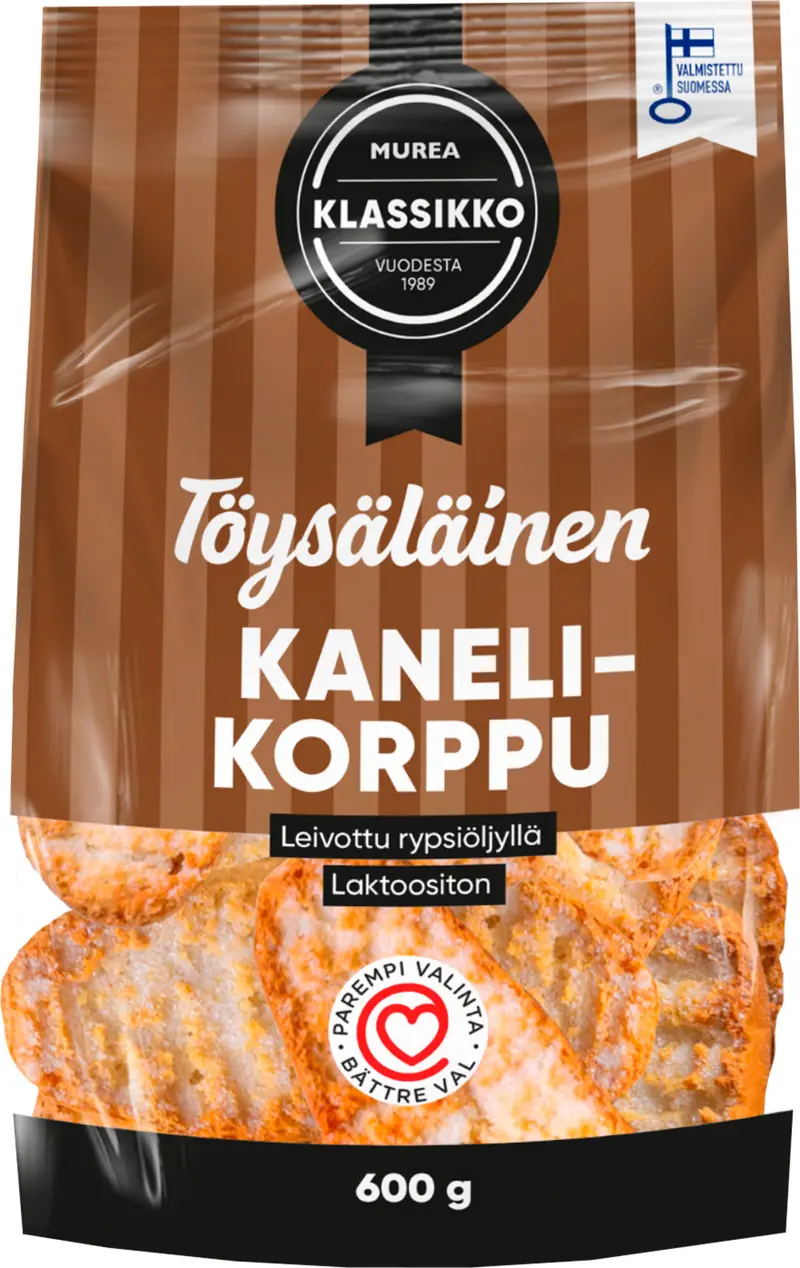 Töysäläinen kanelikorppu 600g