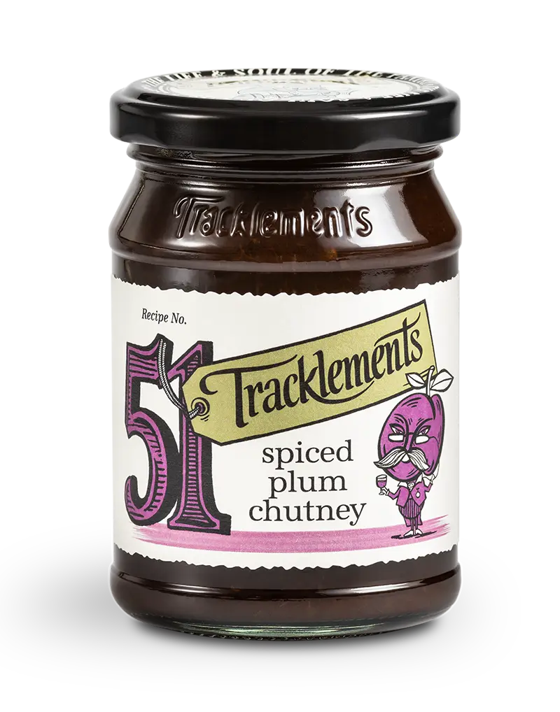 Tracklements Mausteinen Luumuchutney 265g