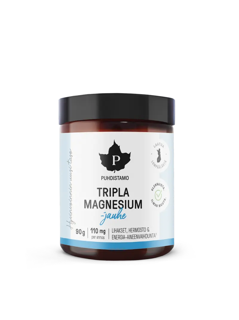 Tripla Magnesium -jauhe - 90 g