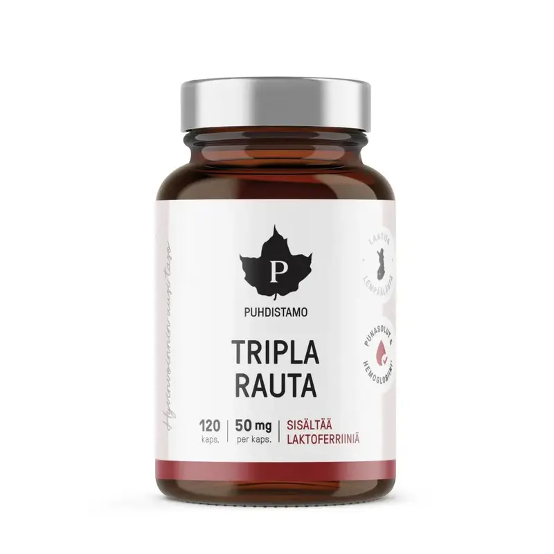Tripla Rauta 50mg, 120 kaps, Puhdistamo