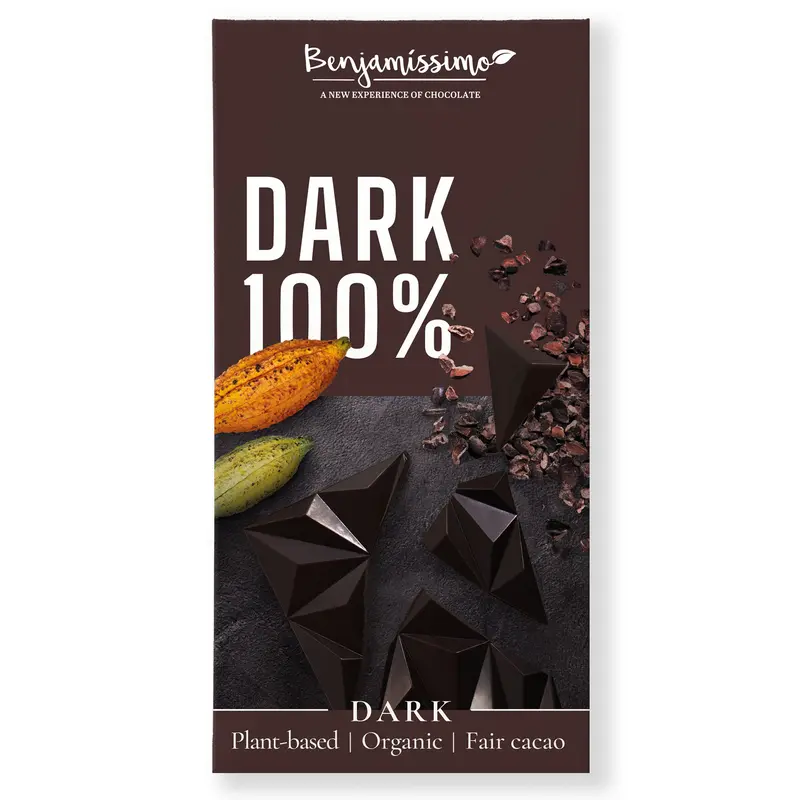 Tumma suklaa 100%, 60 g