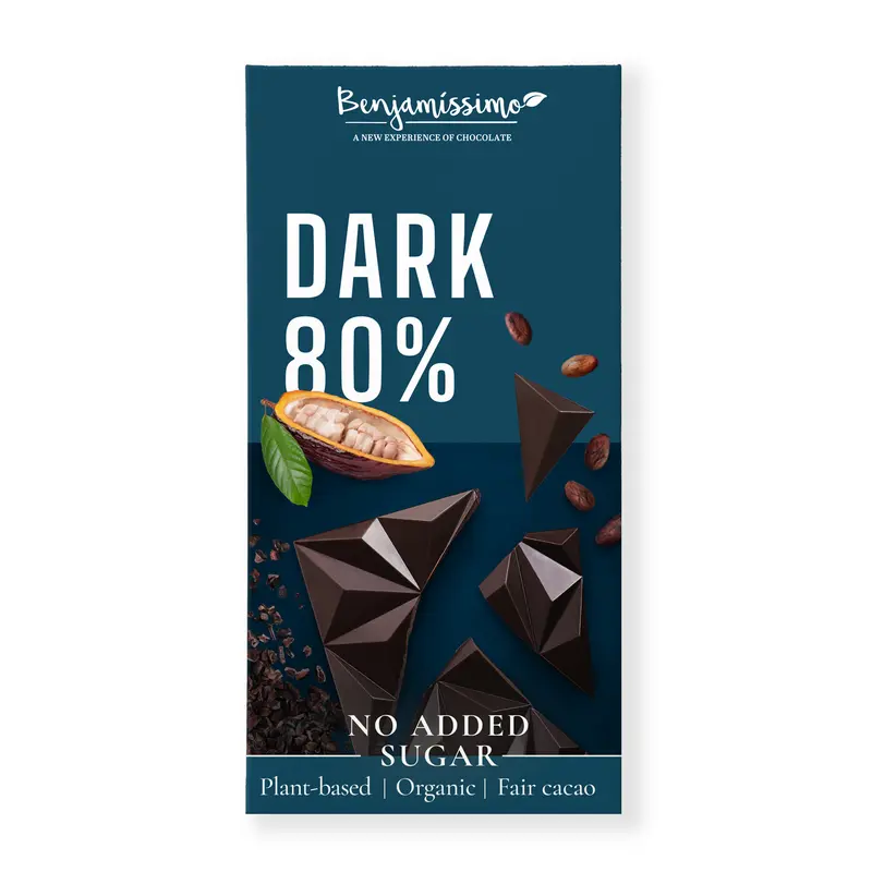 Tumma suklaa 80 %, 60 g