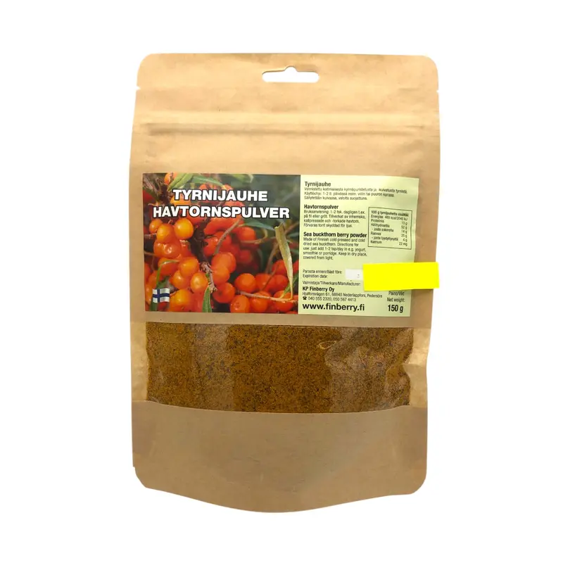 Tyrnijauhe 150g Kotimainen