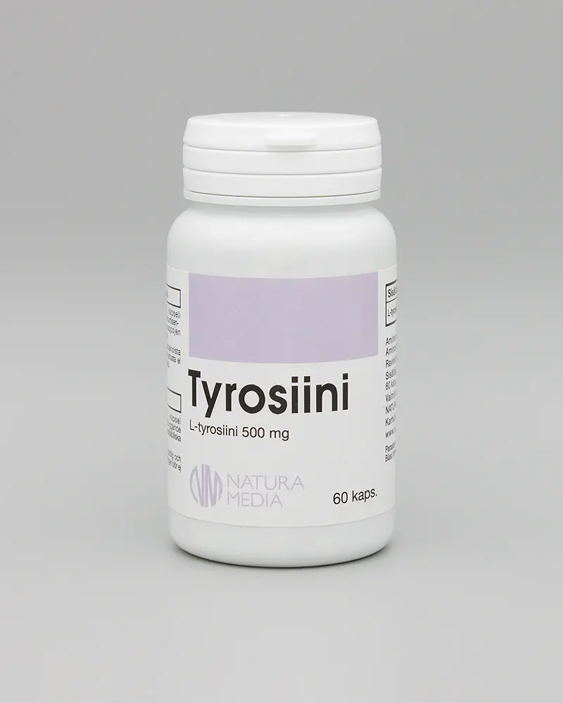 Tyrosiini 500mg 60tbl.