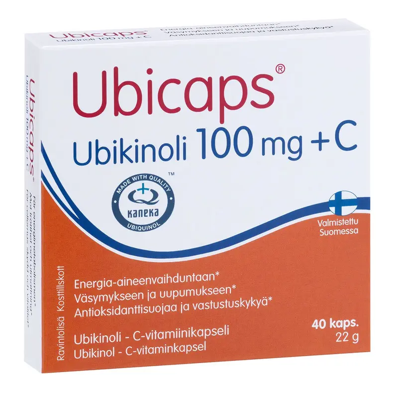 Ubicaps Ubikinoli 100 mg + C