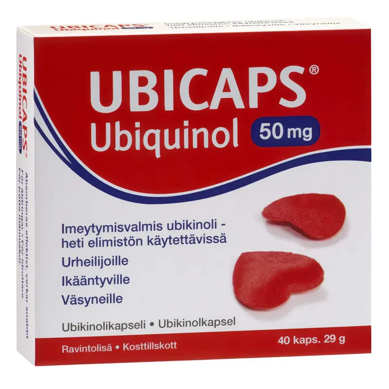 Ubicaps Ubikinoli 50 mg 40 kaps